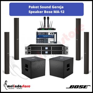 Paket Sound Gereja Speaker Bose MA-12 | 4 Speaker 2 Subwoofer Bose Paket Sound Gereja Speaker Bose MA-12 | 4 Speaker 2 Subwoofer Bose